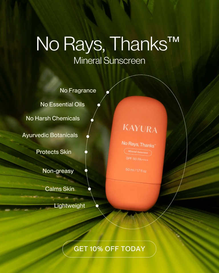 Ad creative for Kayura